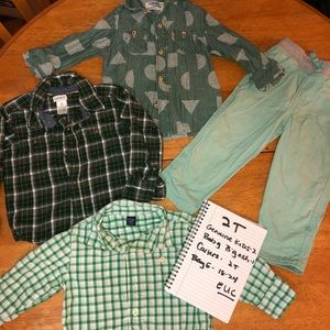 Boys 2t Greens bundle